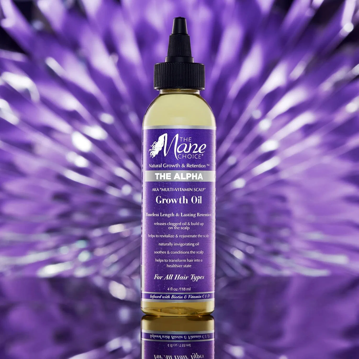 Масло для роста волос «Multi-Vitamin Scalp Nourishing Growth Oil» от The Mane Choice The Mane Choice — фото 3