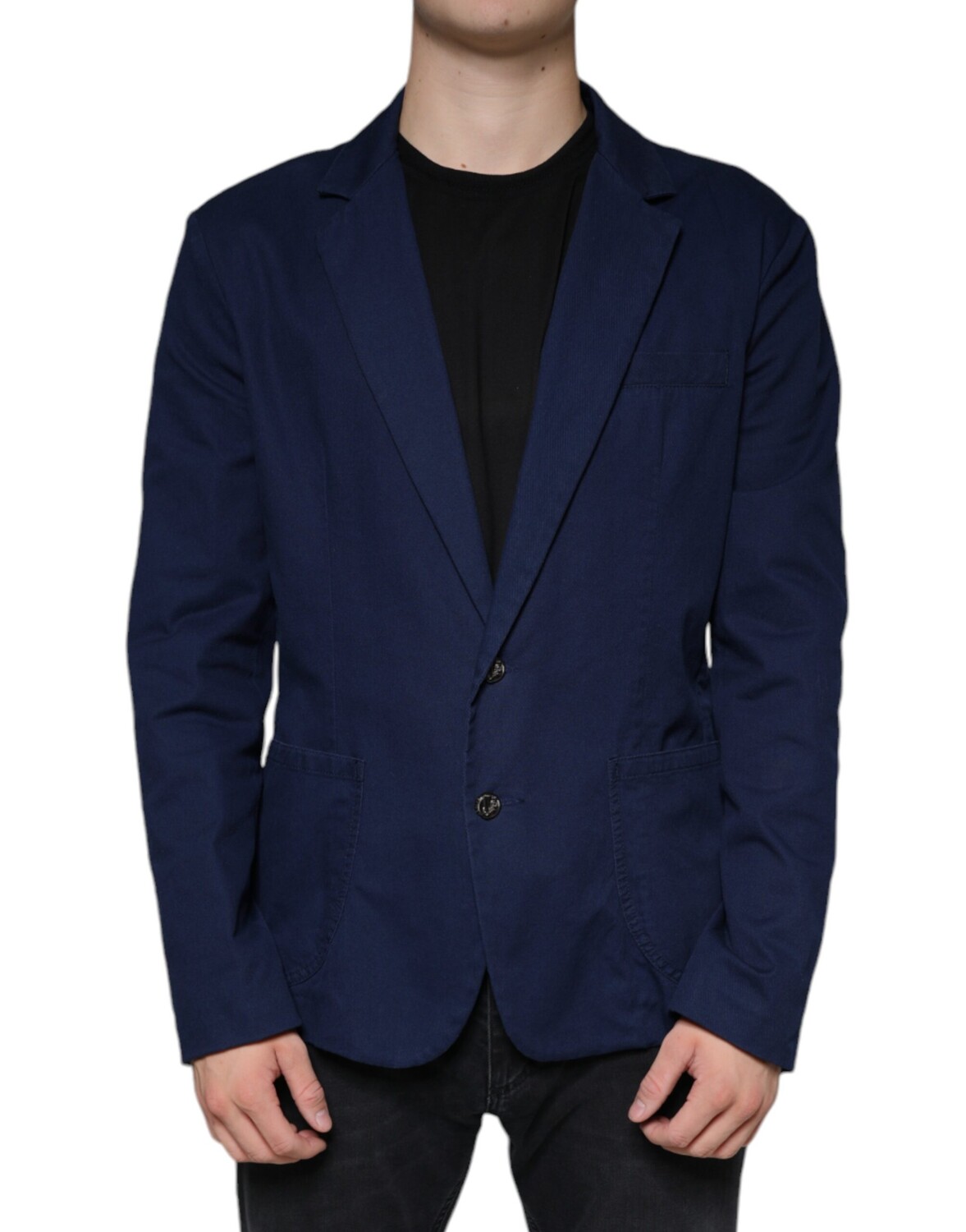 

Однобортный пиджак-пальто Blue Notch Dolce & Gabbana