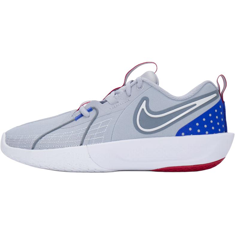 

Баскетбольные кроссовки Air Zoom GT Cut 3 для детей, начальная школа Nike, цвет Gray/Blue/Red