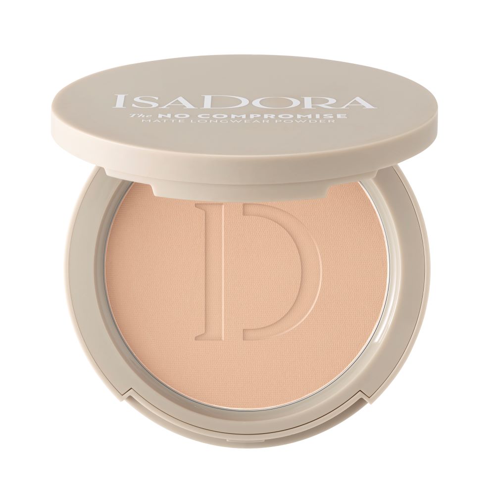

Компактная пудра the no compromise matte longwear powder Isadora, цвет nr. 66 warm beige, вес 7.0 гр.