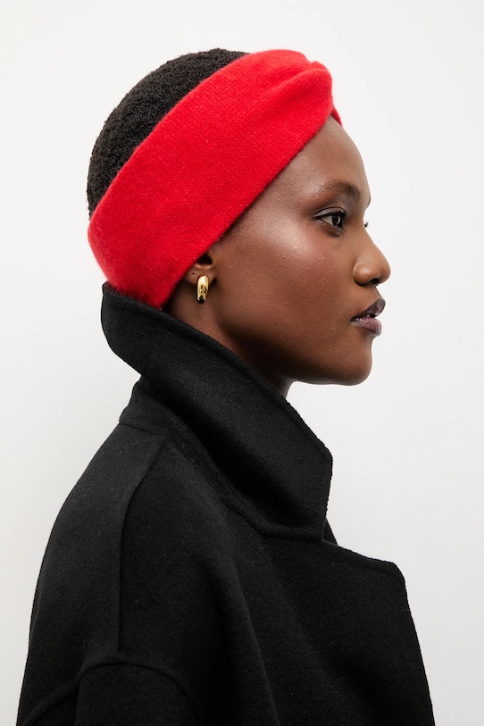 

Шерстяная повязка на голову Answear.Lab, красный