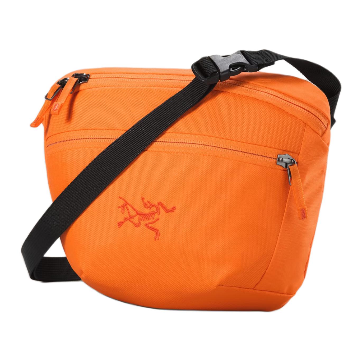 

Arcteryx Мужская и женская походная сумка из полиэстера 2.5 л оранжевая, Orange