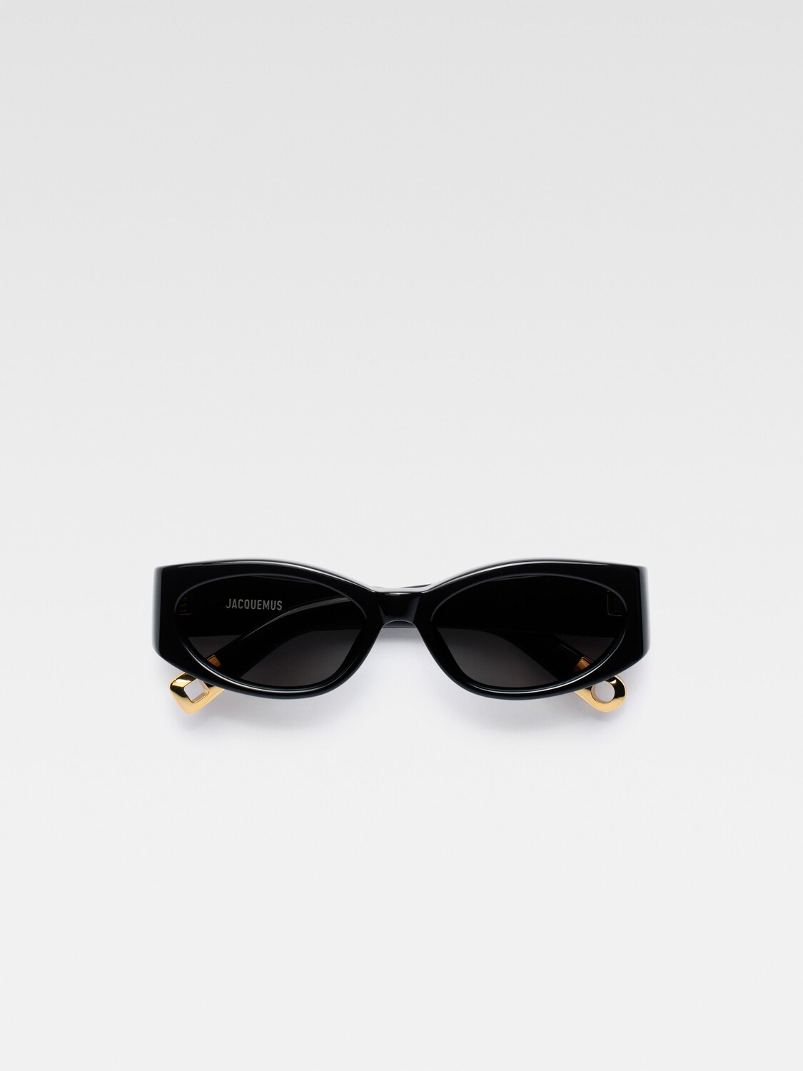 

Овальные солнцезащитные очки JACQUEMUS The Ovalo sunglasses, черный