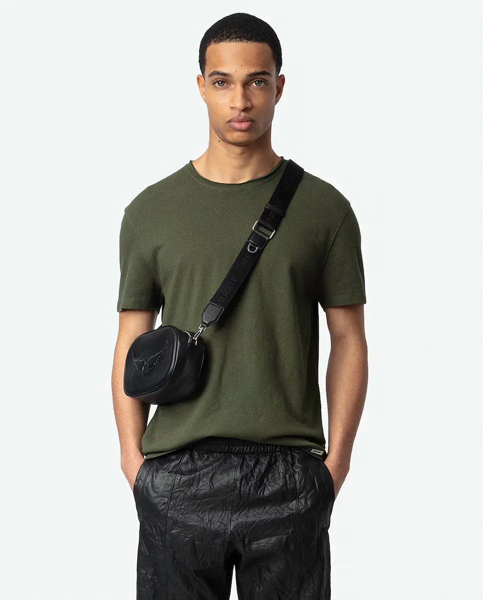 

Мужская футболка Stockly с коротким рукавом Zadig & Voltaire, цвет Kaki