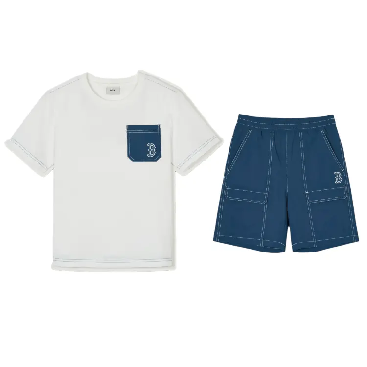 

MLB KIDS Детская белая повседневная спортивная одежда