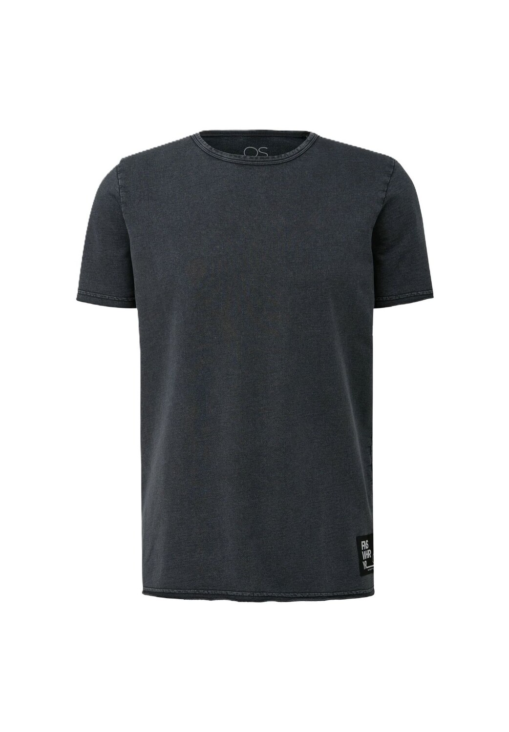 

Футболка, хлопок, круглый вырез, мужская QS, цвет 9897 Grey/ Black