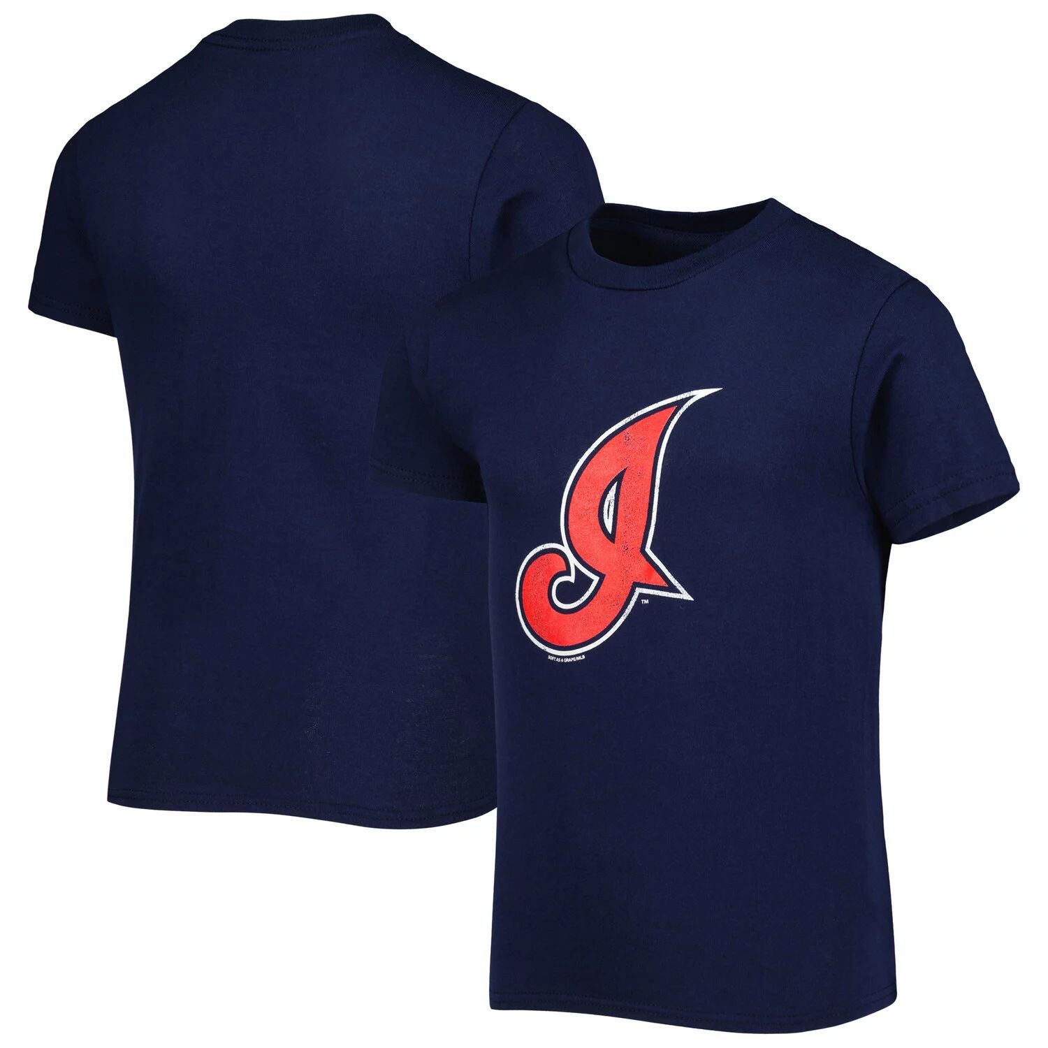 

Темно-синяя футболка Youth Soft as a Grape Cleveland Indians Cooperstown Collection Unbranded, Синий, Темно-синяя футболка Youth Soft as a Grape Cleveland Indians Cooperstown Collection Unbranded