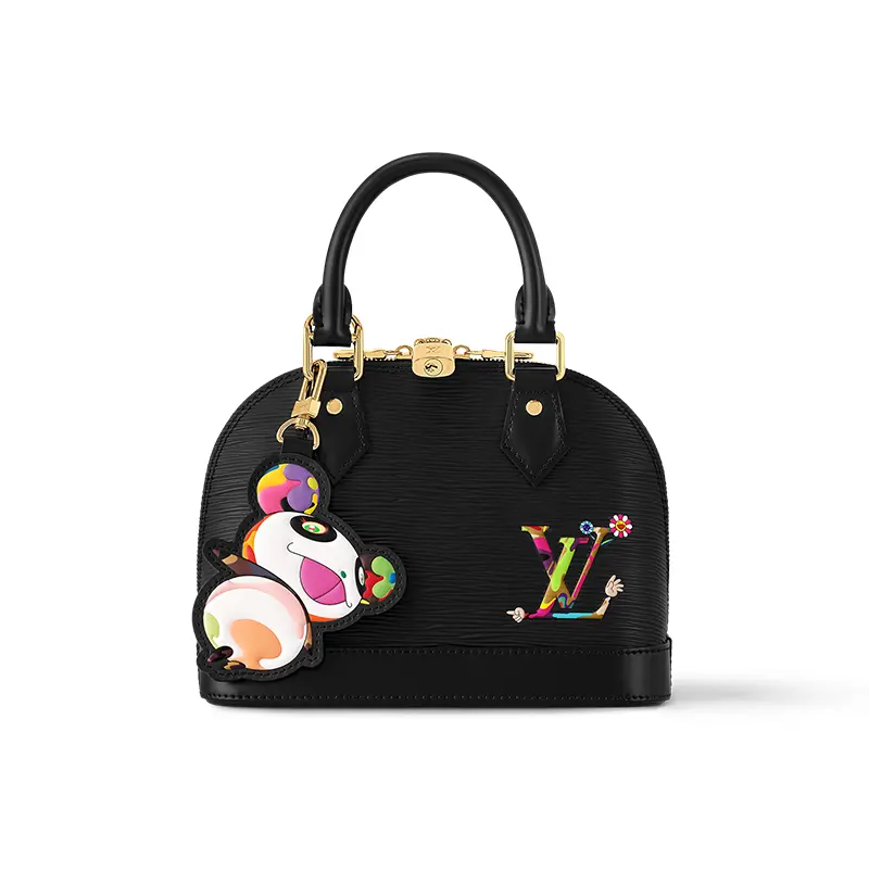 

LOUIS VUITTON Сумка Takashi Murakami Alma Bb черная