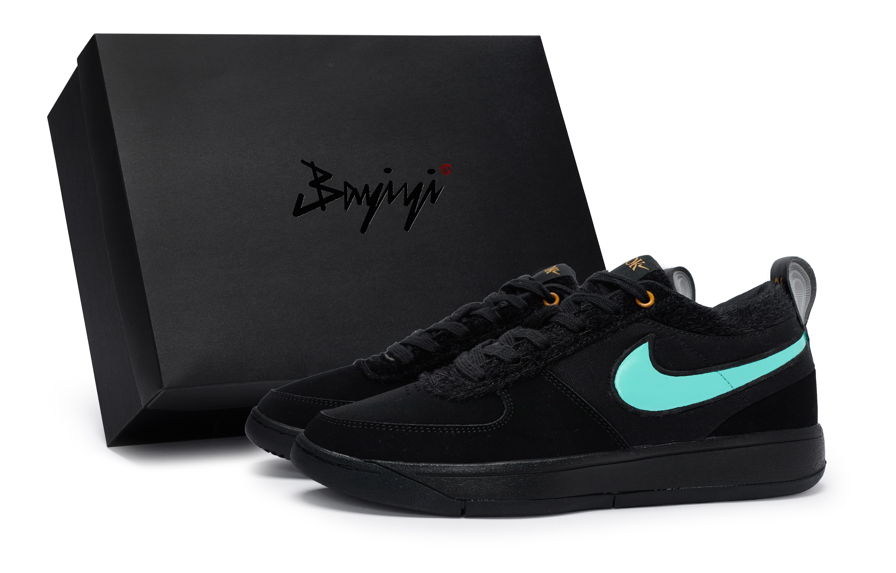 

Баскетбольные кроссовки Book 1 Basketball Shoes Men Low-Top Tiffany Nike, цвет Black Tiffany