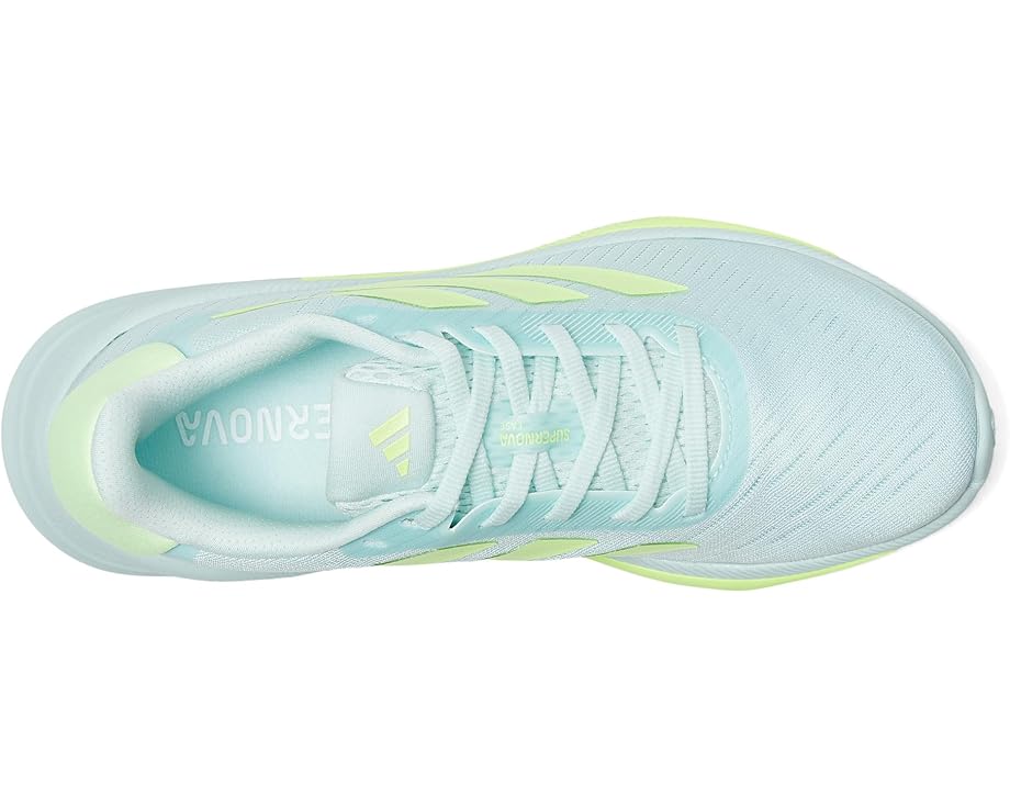 Кроссовки adidas Kids Supernova Step Running Shoes, цвет Halo Mint/Yellow/White — фото 2