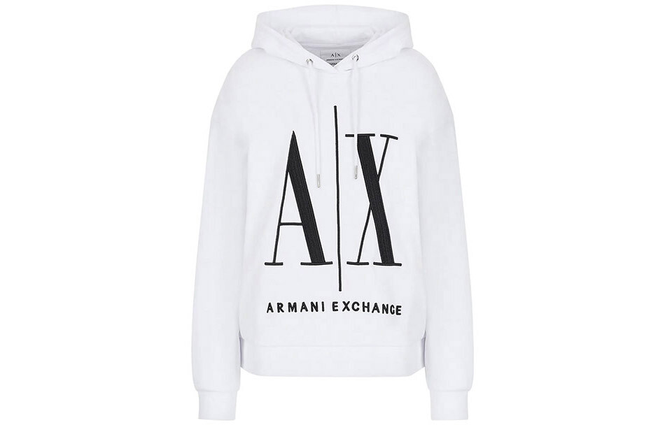 

Толстовка женская белая Armani Exchange