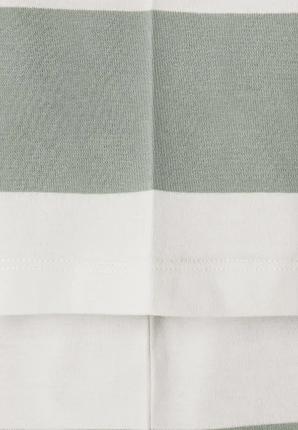 Футболка с полосатым принтом в стиле фестиваля Hackett London, Sage Green — фото 4