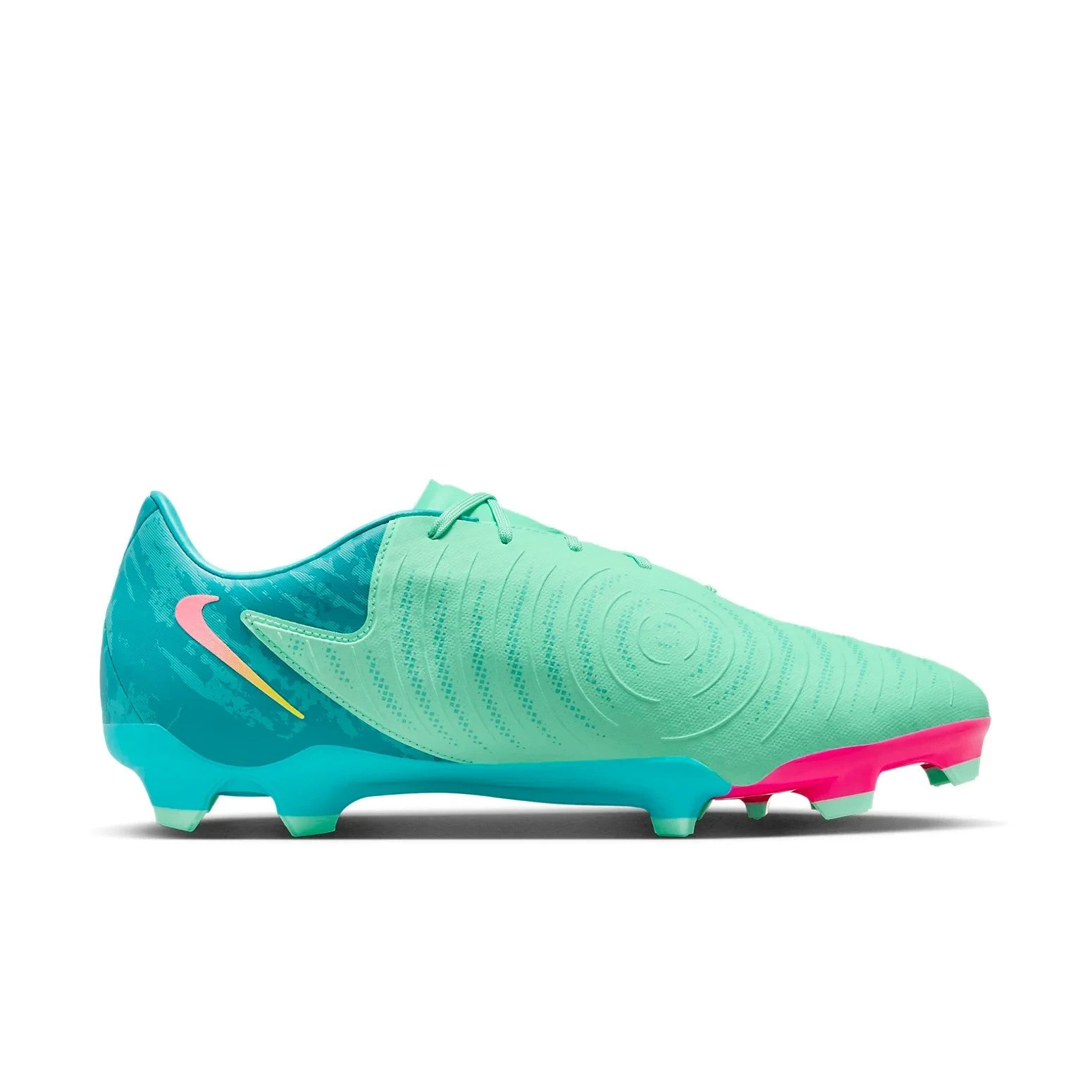 Бутсы для футбола Nike Phantom GX 2 Academy LV8 MG FJ2553-300 унисекс зеленые ACAD247 Nike, зеленый — фото 2