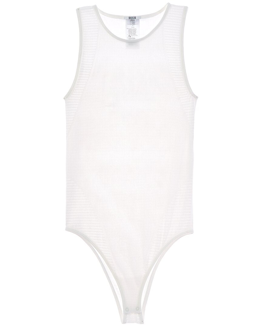 

Боди Wolford Grid Net, белый