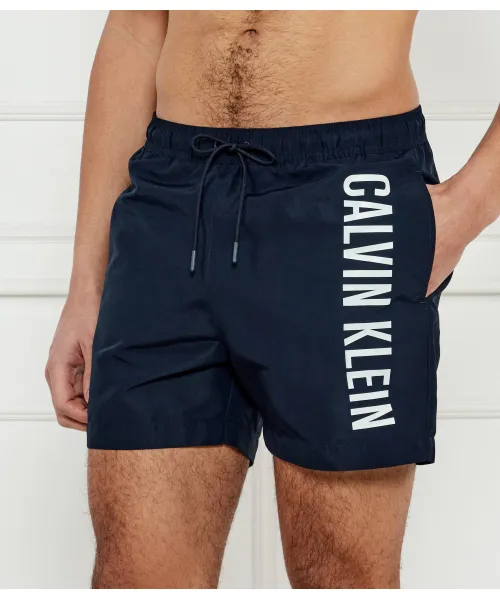 

Пляжные шорты Regular fit Calvin Klein Swimwear, синий