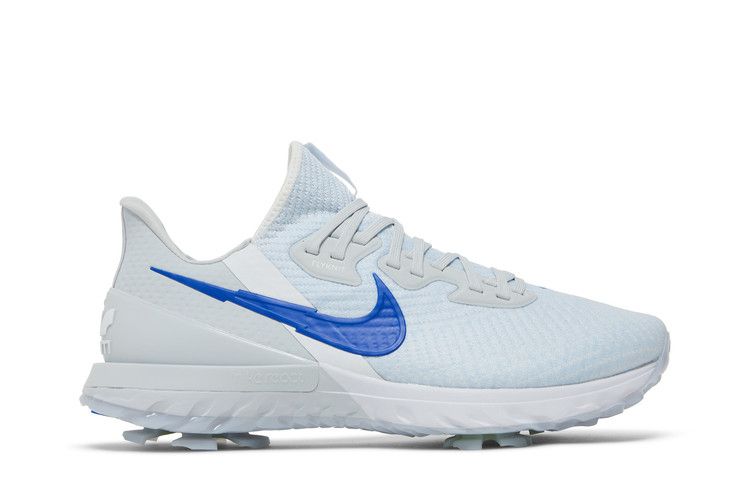 Бутсы Nike Air Zoom Infinity Tour Golf Wide 'White Racer Blue', синий — фото 2
