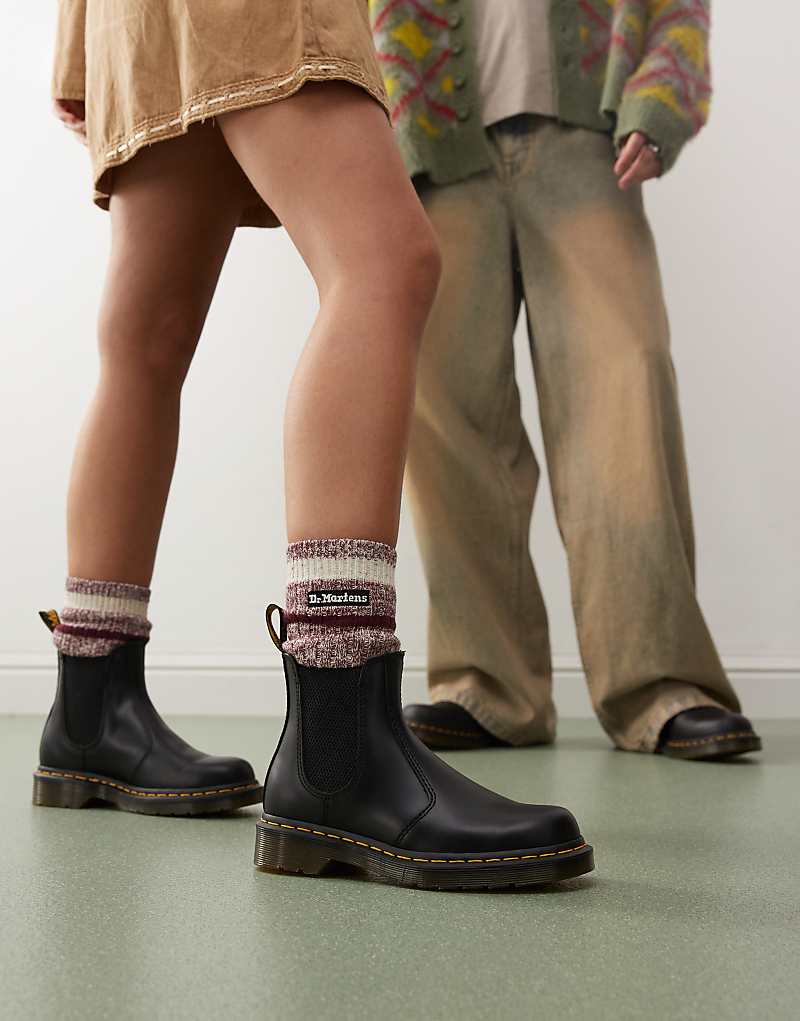 Ботинки челси из гладкой кожи Dr Martens унисекс 2976