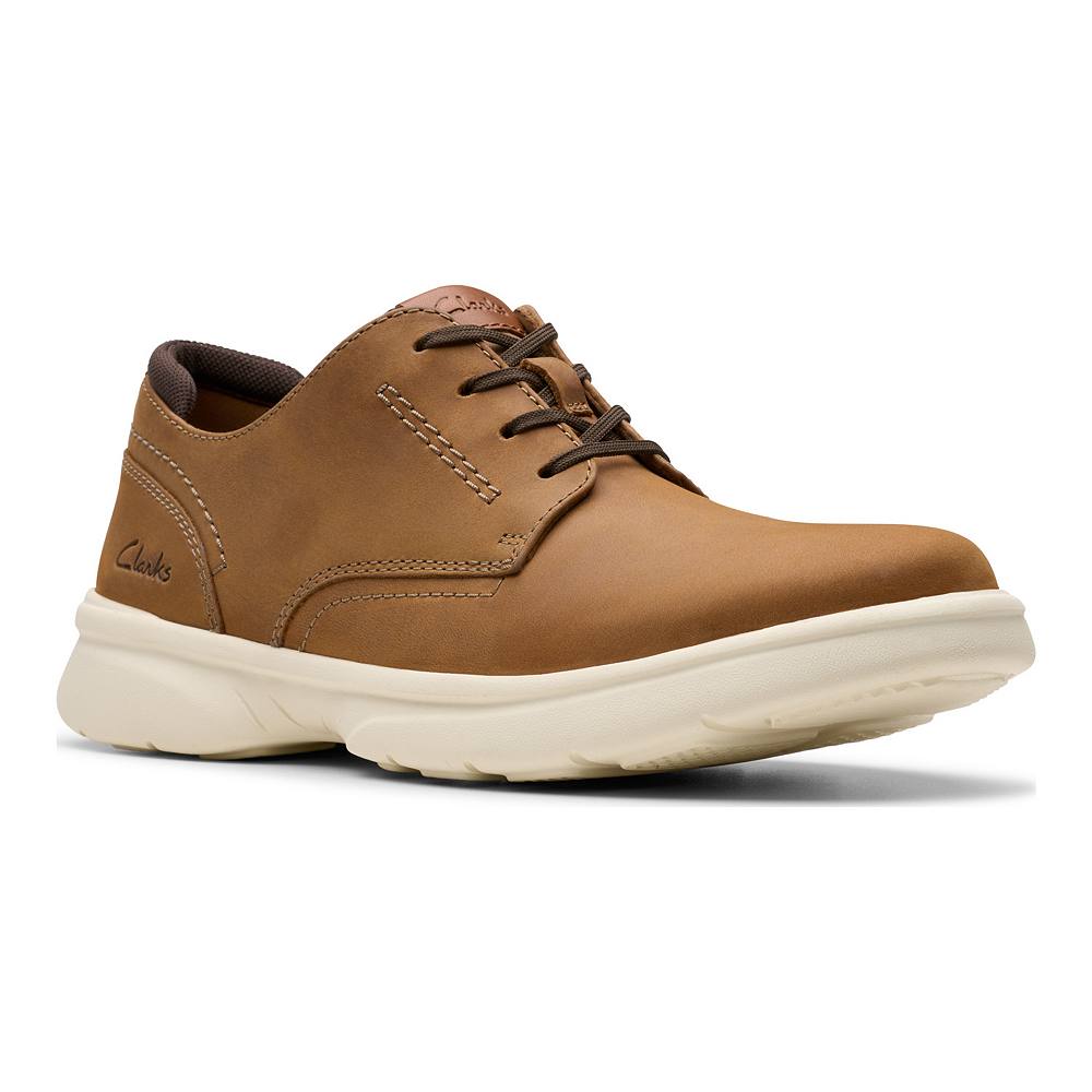 

Мужские кожаные туфли Clarks Bradley без принта, цвет Light Brown