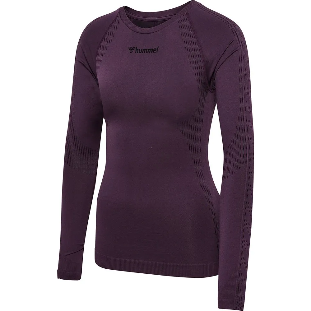 

Футболка Hummel MT Shaping long sleeve, фиолетовый