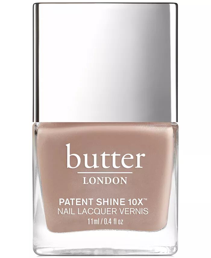 

Лак для ногтей Patent Shine 10X, 0,4 унции Butter London, цвет Yummy Mummy (cool beige shimmer)