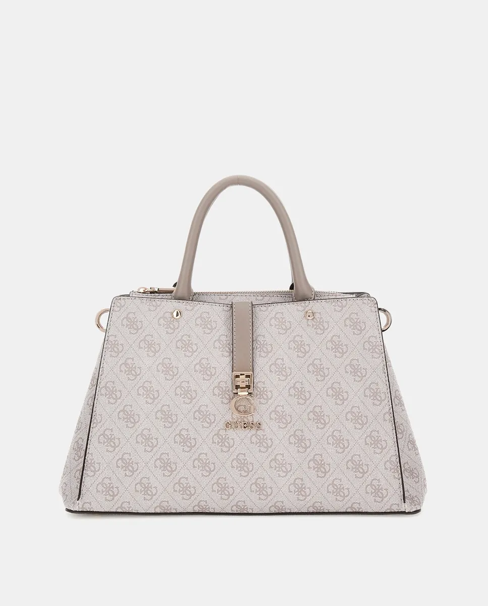 

Сумочка на молнии Guess, светло-серый