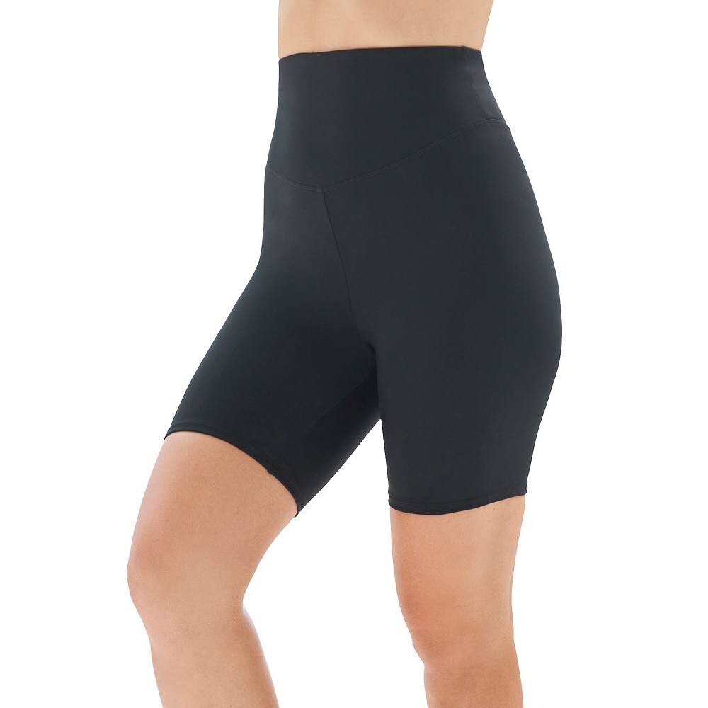 

Swim 365 - женские шорты для плавания с сеткой Powermesh больших размеров для мальчиков больших размеров Swimsuits For All, черный