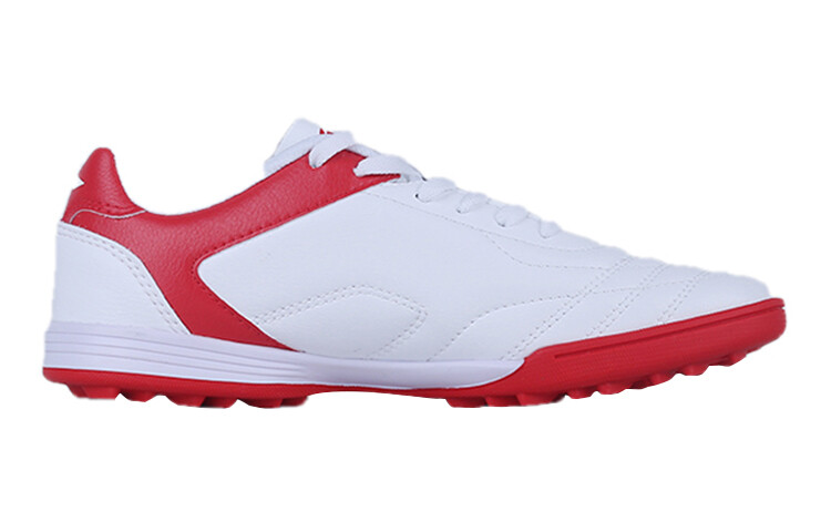Детские футбольные бутсы Kids Low-top Base White/Flag Red Lining — фото 2