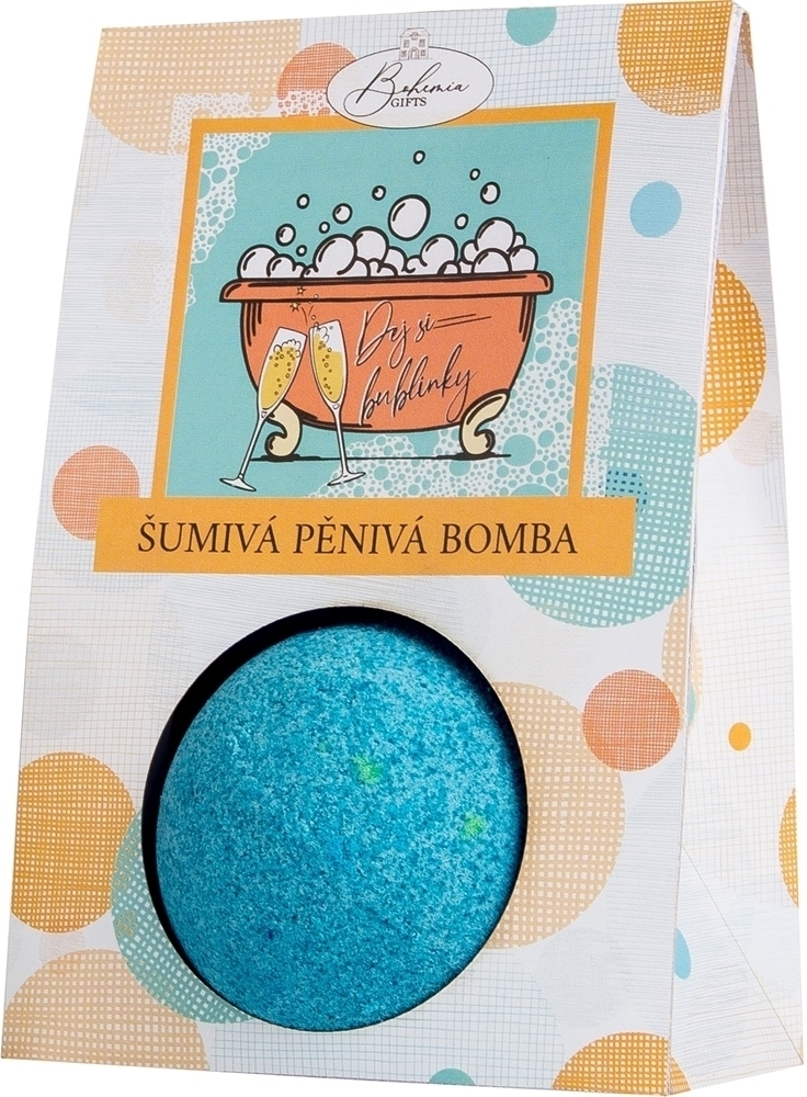 

Бомбочки для ванн содержат пузырьки. Bohemia Gifts & Cosmetics, 110 гр