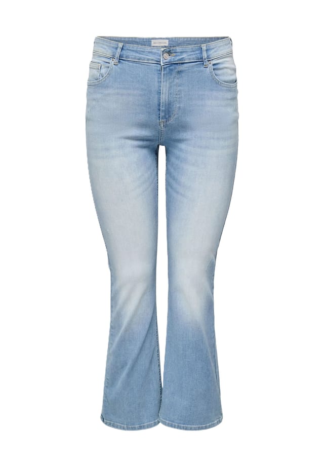 

Джинсы bootcut с высокой талией Only Carmakoma, голубой