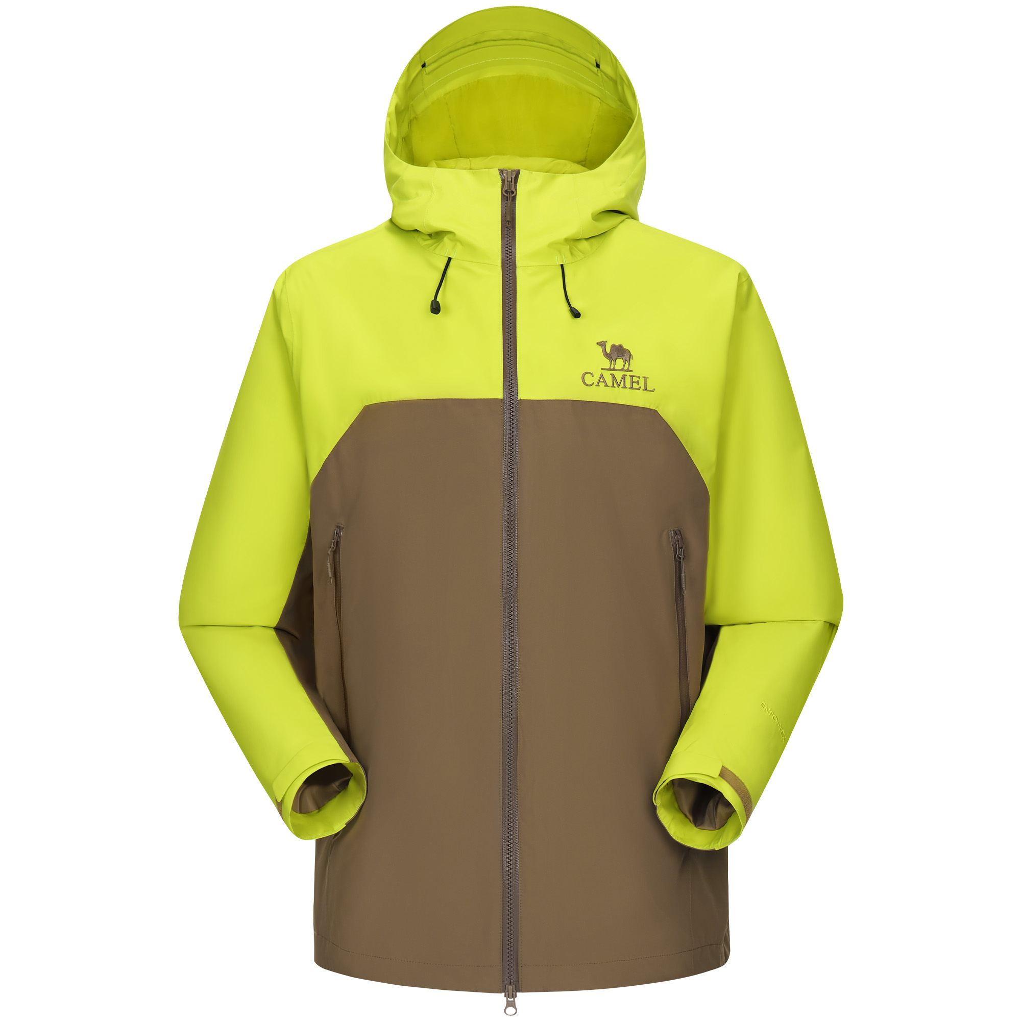 

Ветровка All weather для мужчин CAMEL, papaya коричневый/glow in the темно-желтый