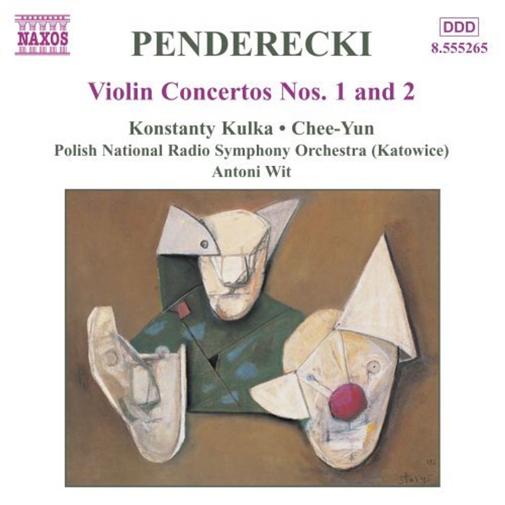 

Диск CD Penderecki: Violin Concertos Nos. 1 & 2 - Krzysztof Penderecki, Konstantly Kulka, Chee-Yun, Polish Radio Symphony Orchestra