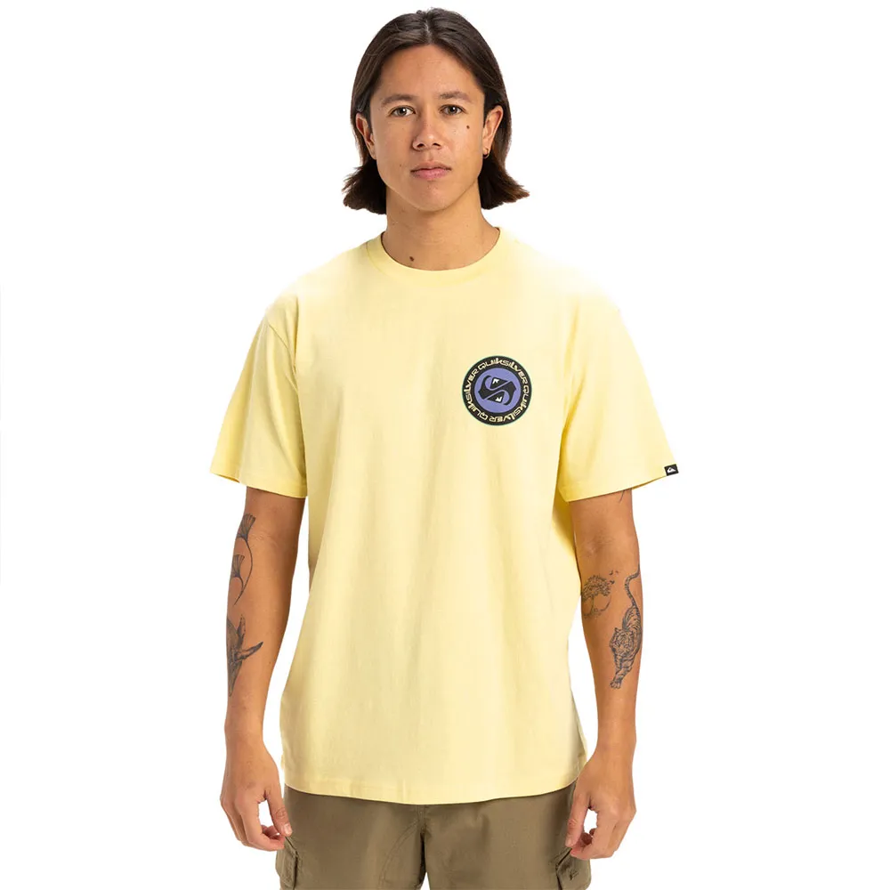 

Футболка с коротким рукавом Quiksilver Circle Back, желтый