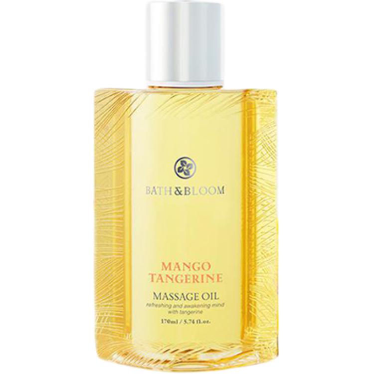 Эфирное масло для массажа Lemongrass снимающее усталость 170 мл BATH&BLOOM, coconut hydrating massage essential oil 170ml — фото 4