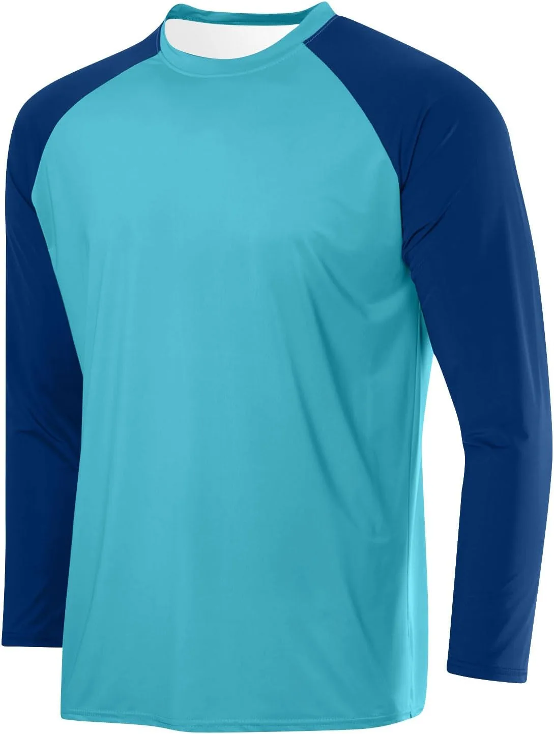 

Футболка с длинным рукавом и цветными блоками, быстросохнущая и дышащая