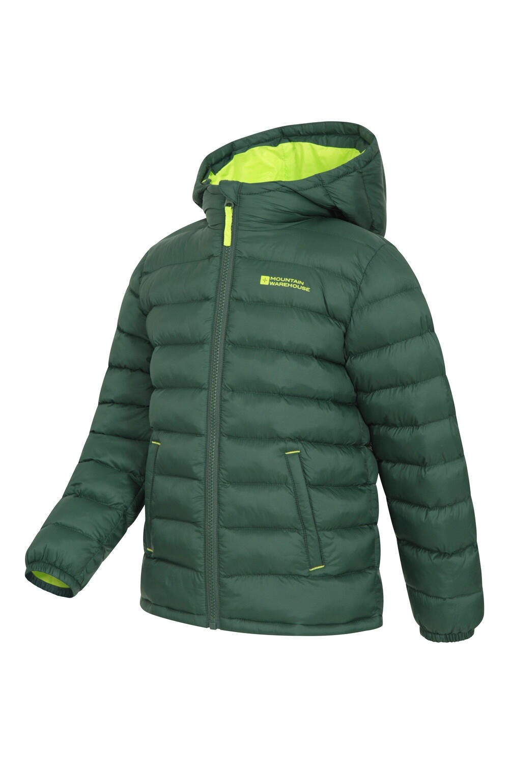 Стеганая куртка Seasons Водостойкое легкое пальто Mountain Warehouse, хаки — фото 4