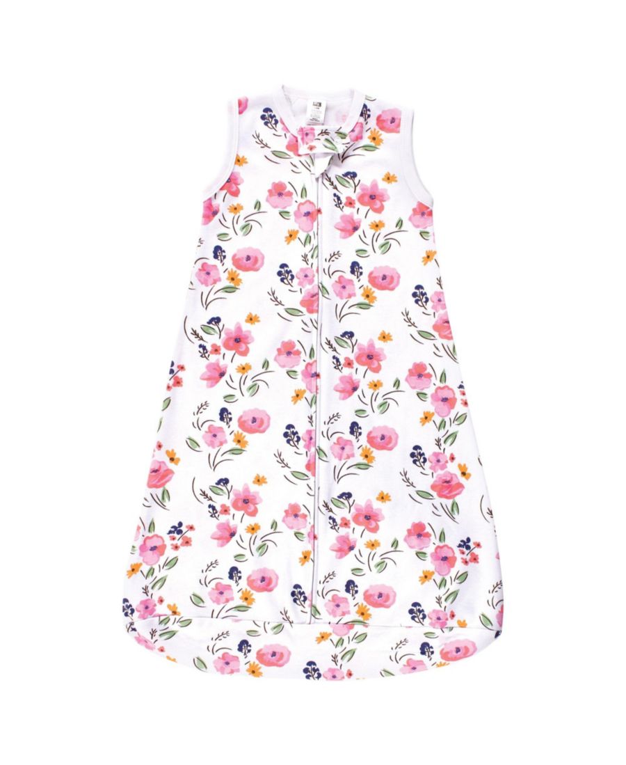 Хлопковая блузка с длинными рукавами - решение для сна Hudson Baby, Floral bouquet sleeveless — фото 4