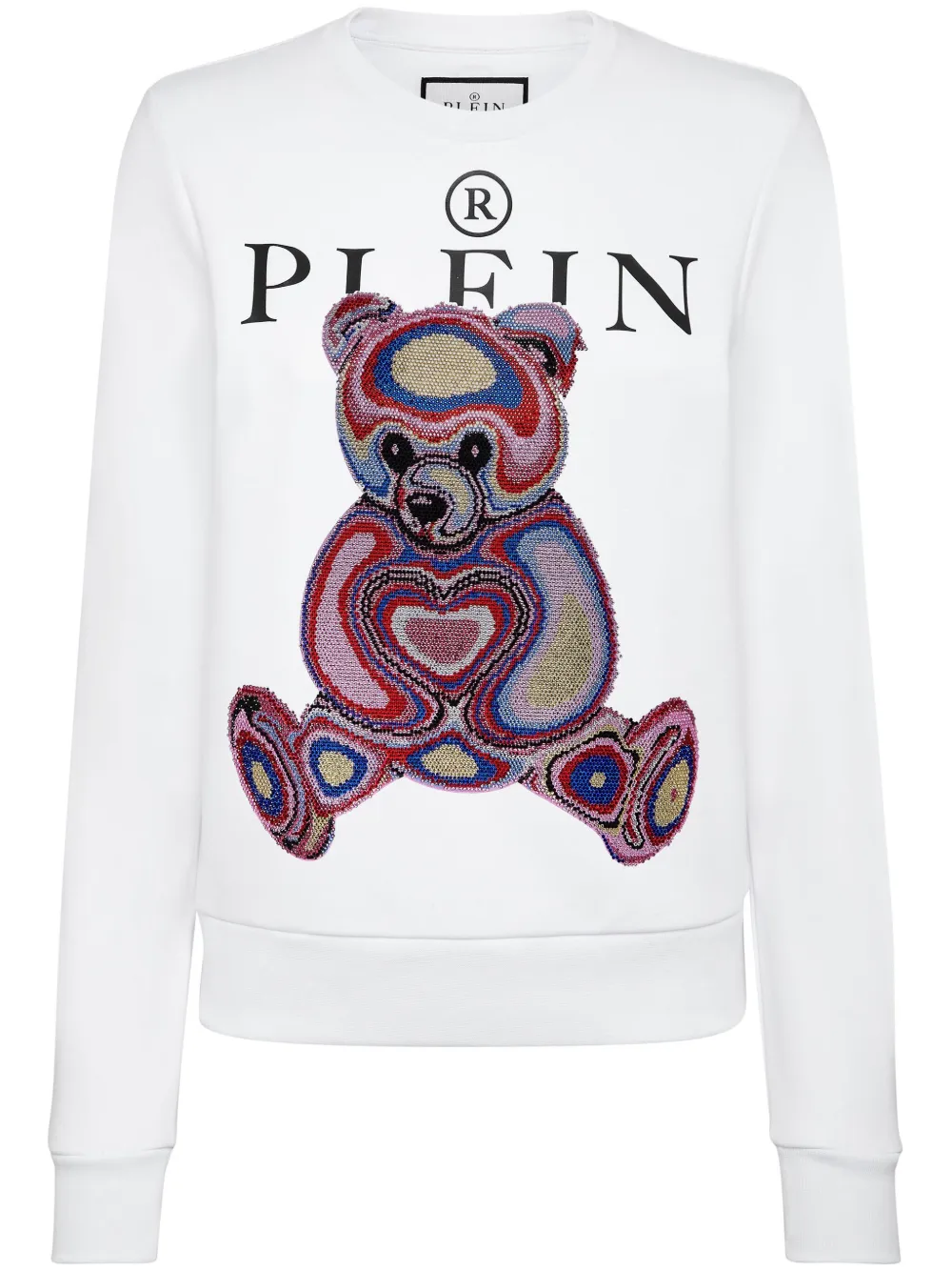 

Толстовка с логотипом Philipp Plein, белый