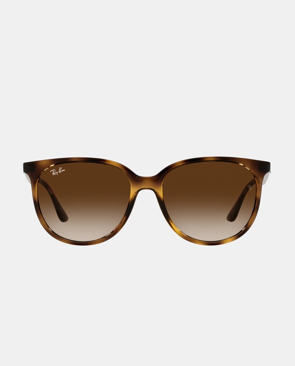 

Круглые женские солнцезащитные очки цвета Гавана Ray-Ban, коричневый
