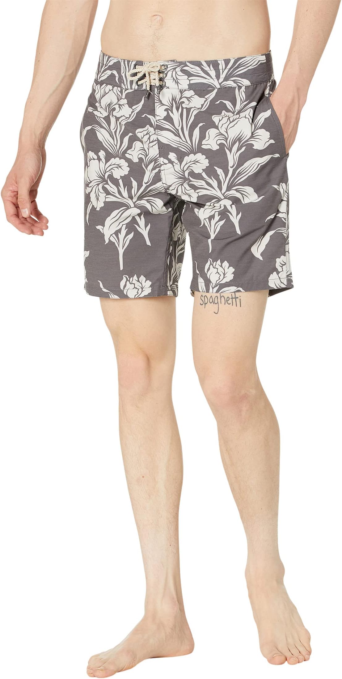 

Шорты для плавания Faherty Classic Boardshorts 7", цвет Cream Ash Floral