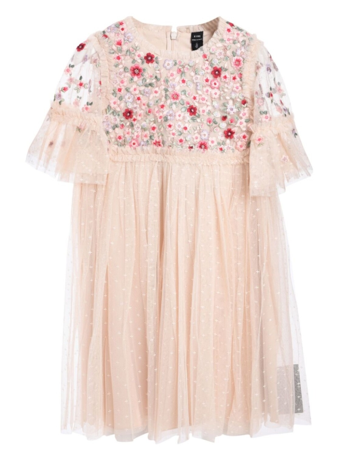 

Платье Лунария NEEDLE & THREAD KIDS, нейтральный цвет