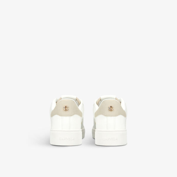 Кроссовки Daze с низким берцем из искусственной кожи Carvela, белый — фото 4