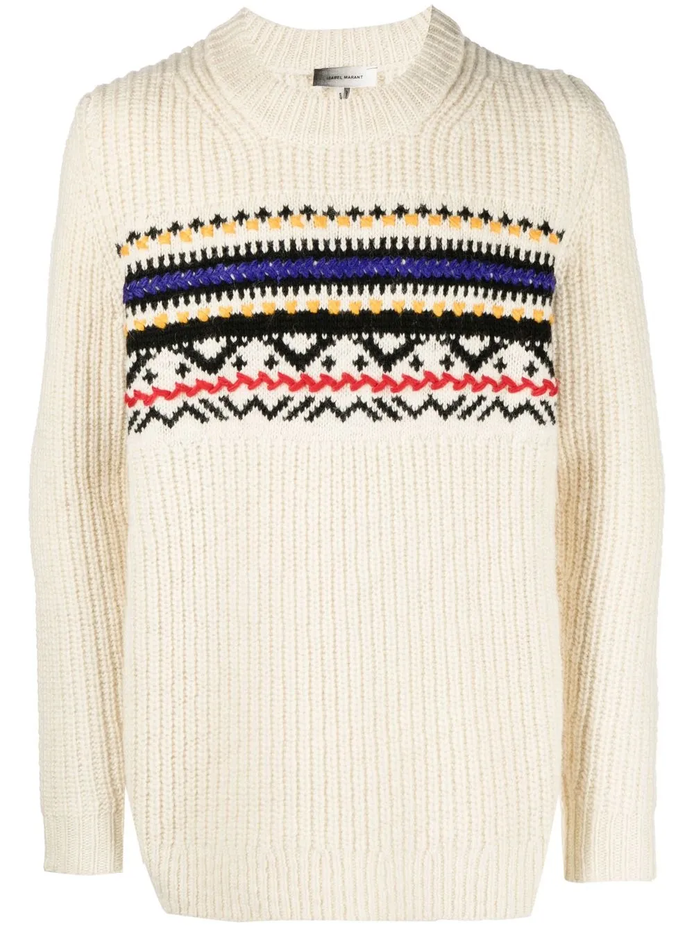 

Жаккардовый джемпер Gerald MARANT, белый