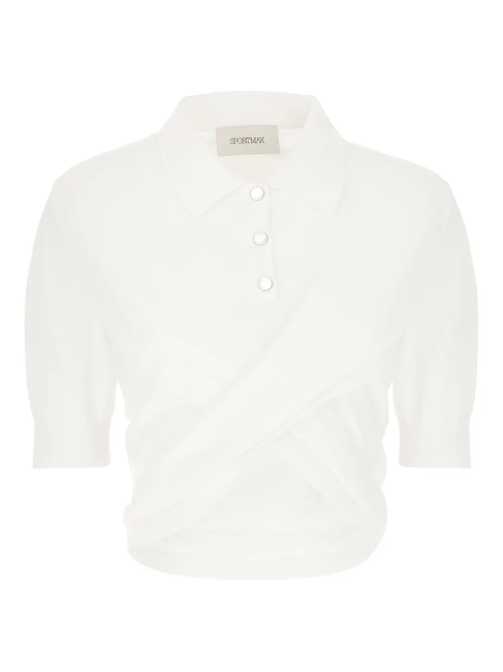 

Рубашка поло из джерси SPORTMAX, белый