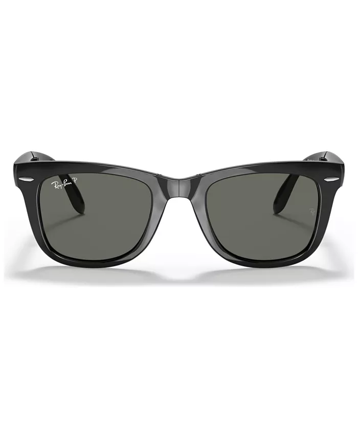 

Поляризационные солнцезащитные очки, RB4105 FOLDING WAYFARER Ray-Ban, черный