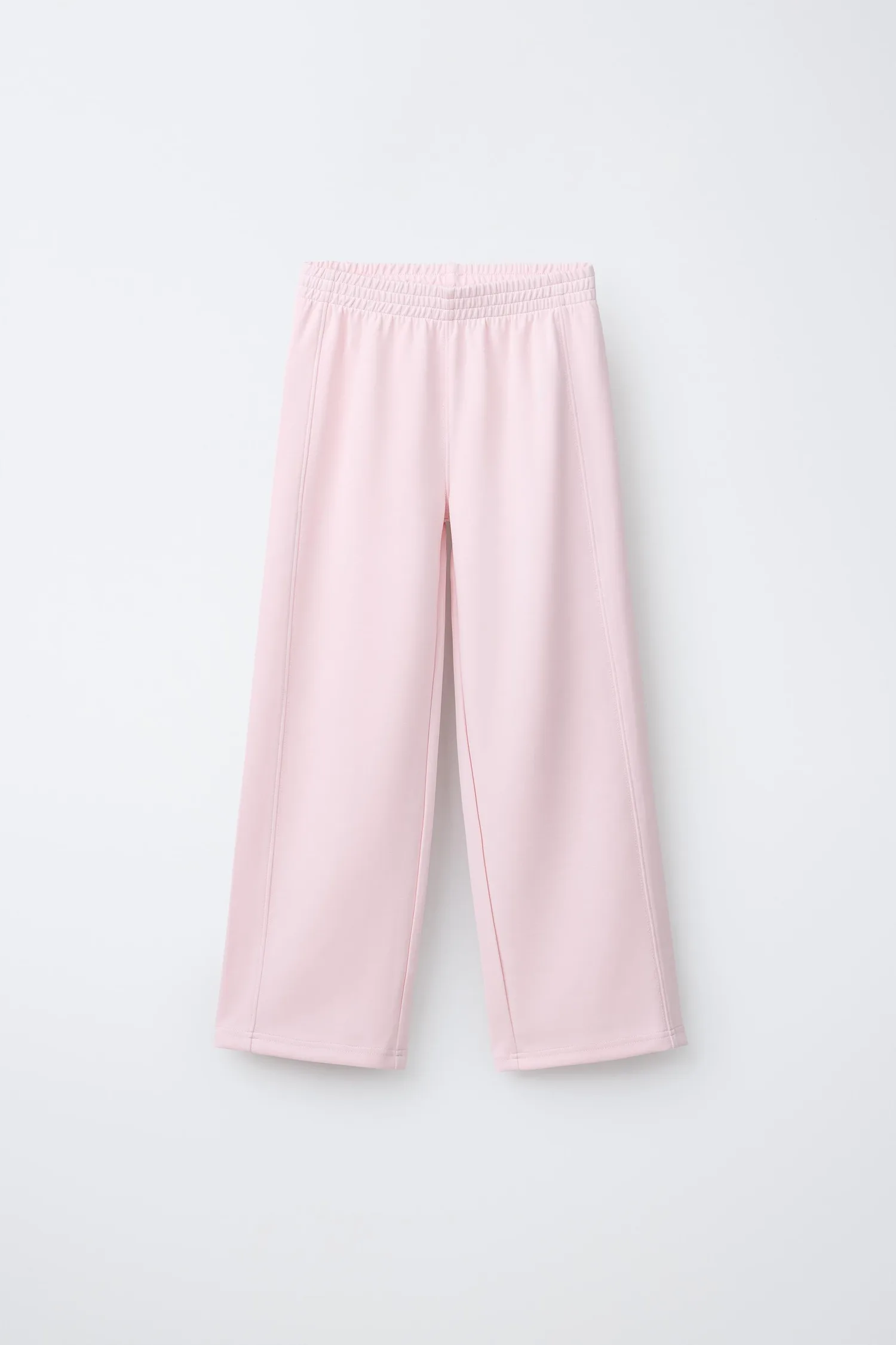 Широкие брюки с модалем Zara, пастельно-розовый