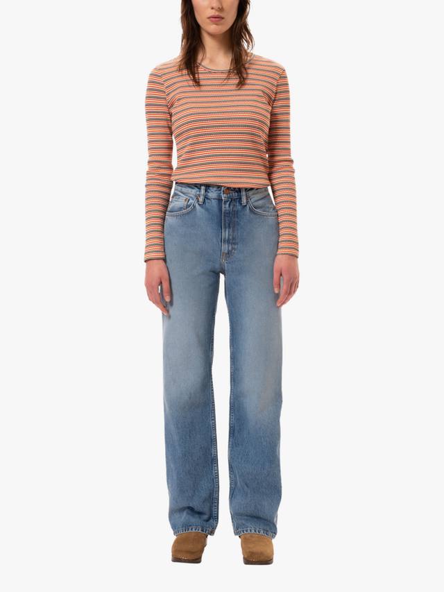 

Джинсы из чистого органического хлопка eileen Nudie Jeans, светло-синий
