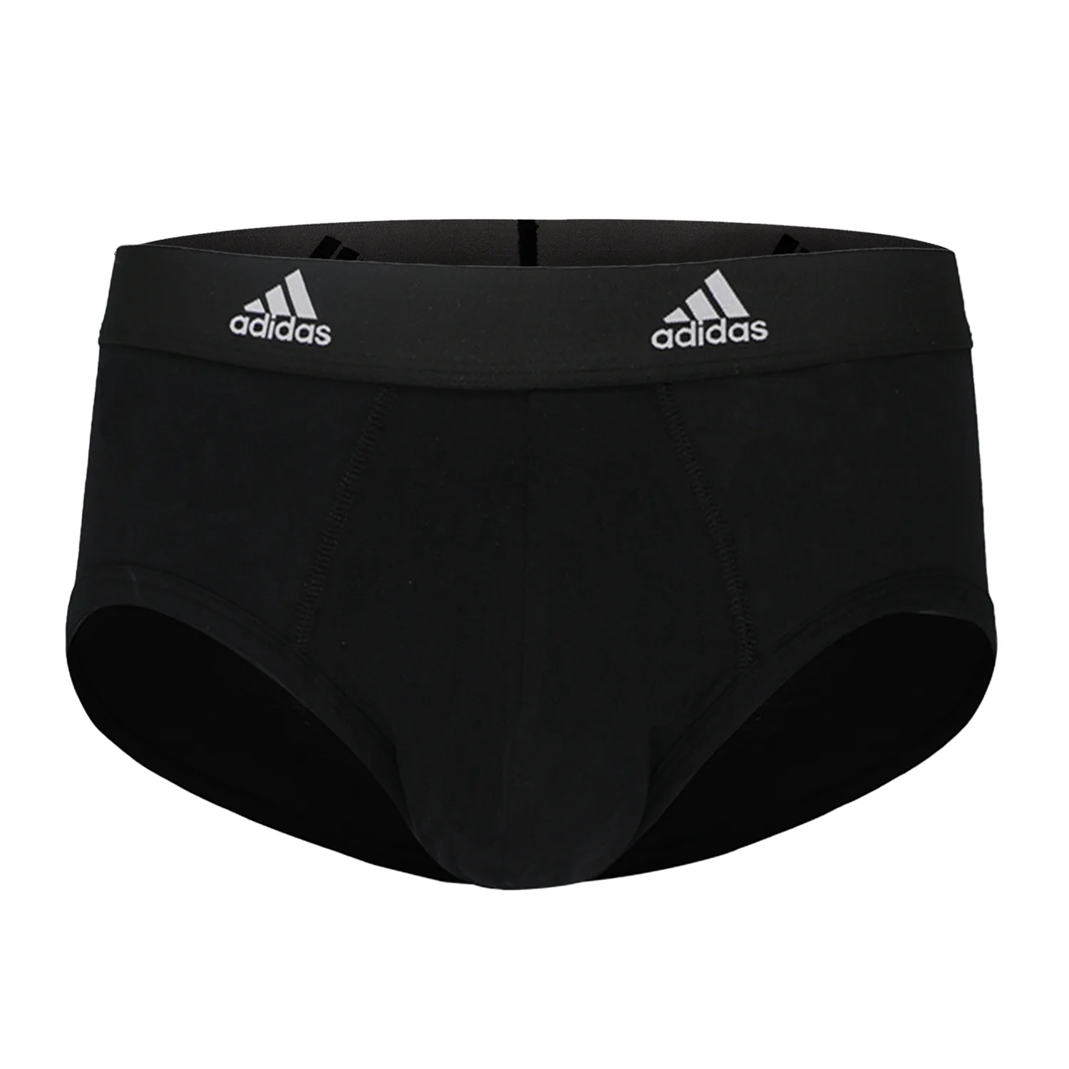 Трусы Triangle для мужчин, 3 шт Adidas, 3 Pack (Red+Black+Black Logo Print) — фото 3