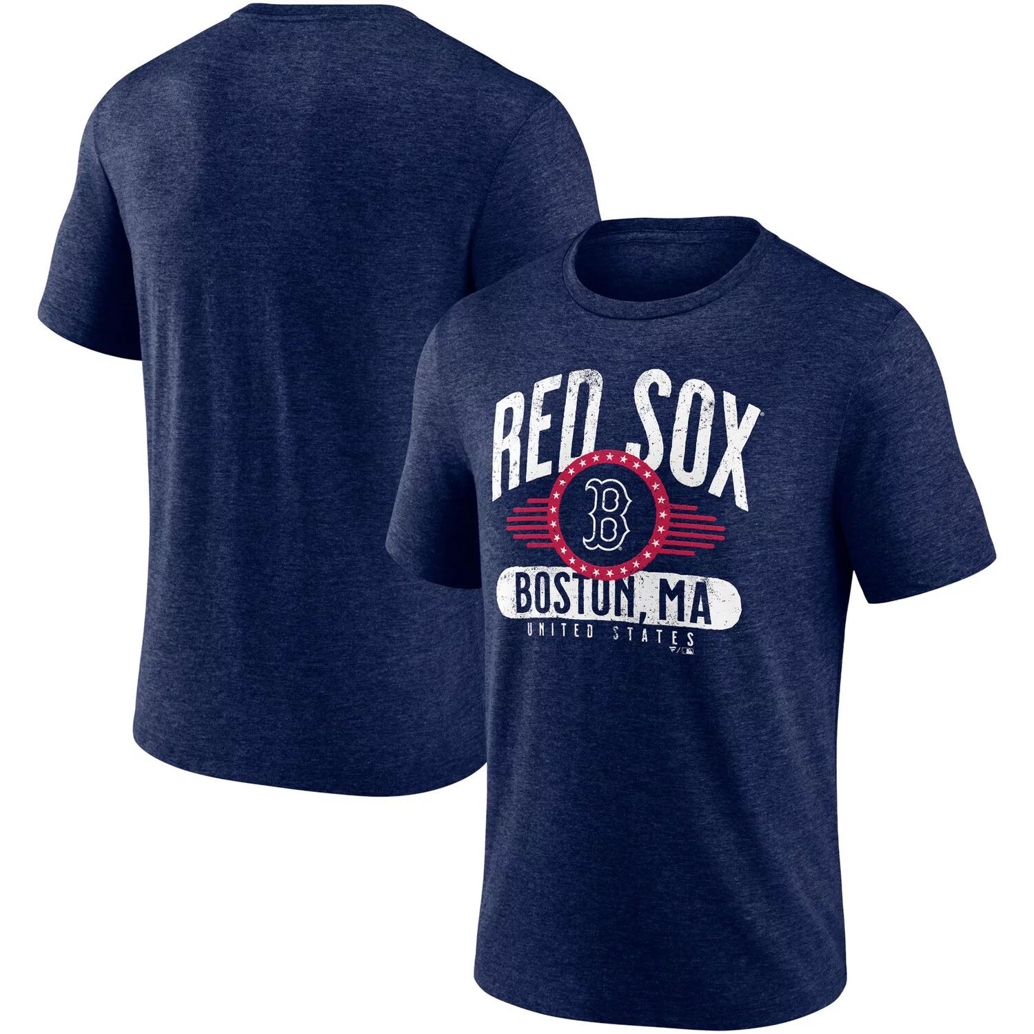 

Мужская темно-синяя футболка с фирменным рисунком Fanatics Boston Red Sox Badge of Honor Tri-Blend, Синий, Мужская темно-синяя футболка с фирменным рисунком Fanatics Boston Red Sox Badge of Honor Tri-Blend