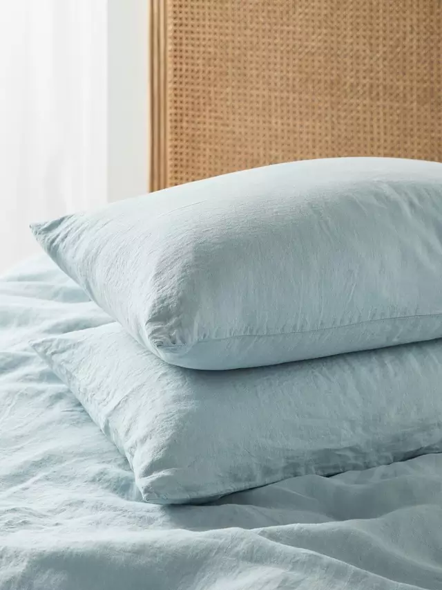 

Постельное белье Bedfolk 100% Linen, цвет sky