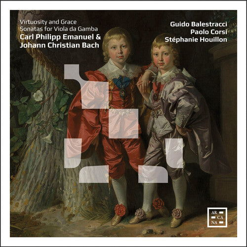 

CD диск Bach, C.P.E. / Balestracci / Corsi: Virtuosity & Grace - Sonatas for viola da gamba